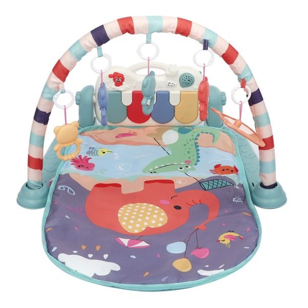 Kids Musical Piano Gym Mat With Music & Lights(random)