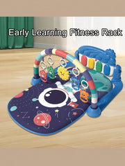 Kids Musical Piano Gym Mat With Music & Lights(random)