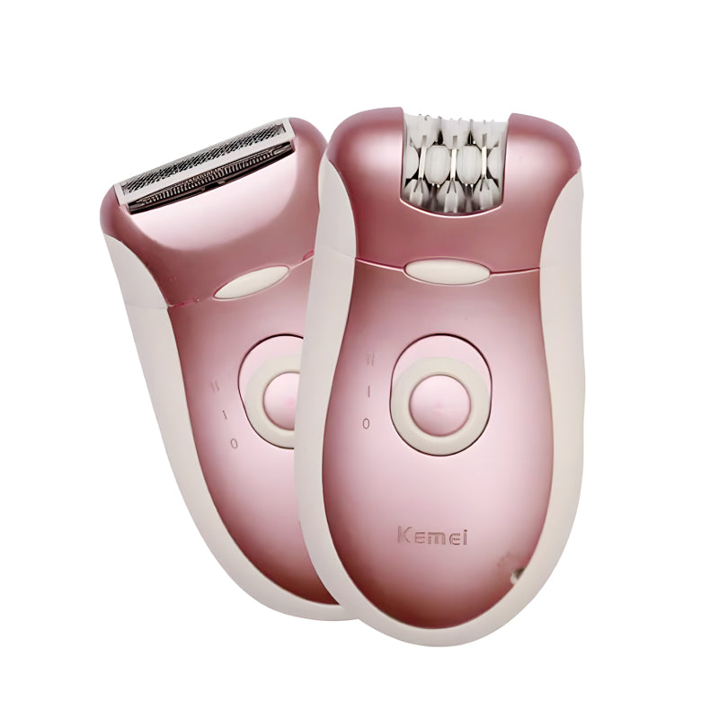 Kemei 2 In 1 Epilator & Shaver | Body Hair Remover Machine – Model 2068