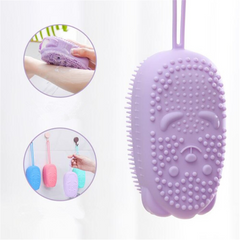 Silicone Soap Bath Massage / Bath Body Brush Silicon Bath Brush